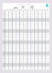 2026 Wall Planner Portrait Grey