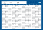 2026/27 Mid-Year Wall Planner Customisable A2