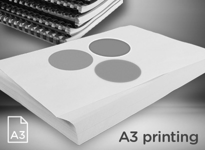 A3 Black & White Printing - Hover view