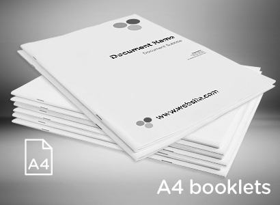 A4 Black & White Booklet Printing - Hover view