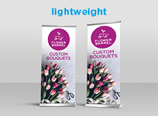 Lightweight Pull Up Banner - Duraprint - Hover view
